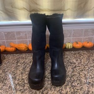 Frye Shearling Boots